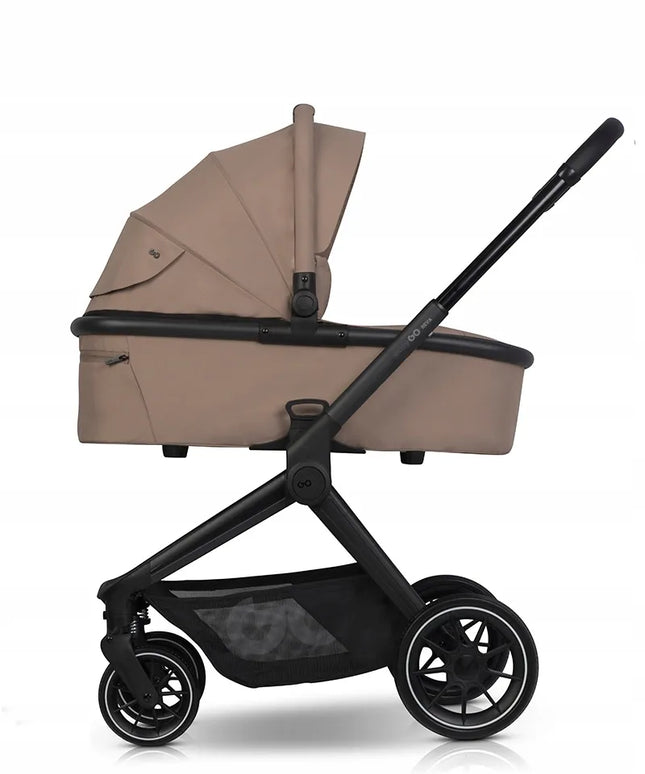 Vaikiškas vežimėlis EASY-GO REVA, spalva GOLDEN BEIGE – 2-viename komplektas
