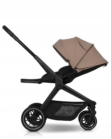 Vaikiškas vežimėlis EASY-GO REVA, spalva GOLDEN BEIGE – 2-viename komplektas