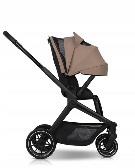 Vaikiškas vežimėlis EASY-GO REVA, spalva GOLDEN BEIGE – 2-viename komplektas