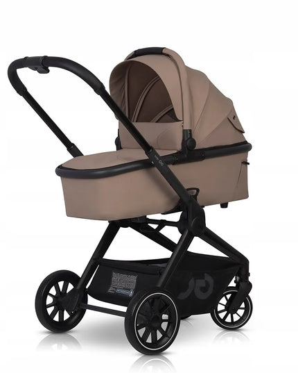 Vaikiškas vežimėlis EASY-GO REVA, spalva GOLDEN BEIGE – 2-viename komplektas