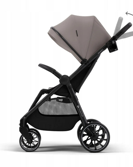 Vaikiškas vežimėlis Kinderkraft GRANDE 2, lengvas, dideli ratai, iki 22 kg