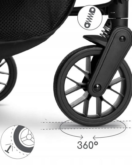 Vaikiškas vežimėlis Lorelli Zozu, autofold, lengvas, iki 22 kg, 5,8 kg