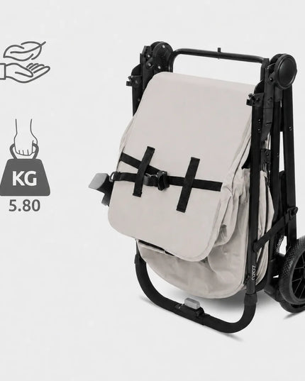 Vaikiškas vežimėlis Lorelli Zozu, autofold, lengvas, iki 22 kg, 5,8 kg