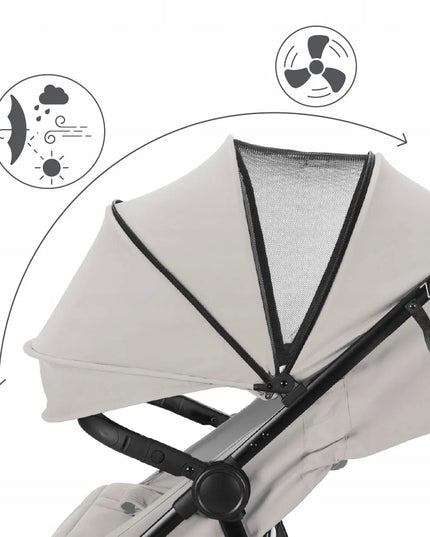 Vaikiškas vežimėlis Lorelli Zozu, autofold, lengvas, iki 22 kg, 5,8 kg