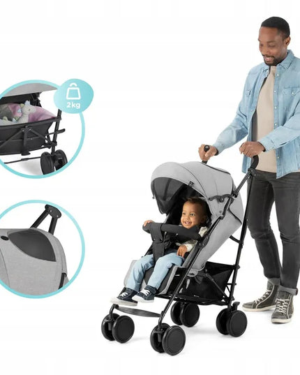 Vaikiškas vežimėlis skėtukas Kinderkraft SIESTA iki 22 kg