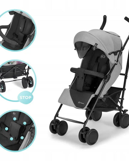 Vaikiškas vežimėlis skėtukas Kinderkraft SIESTA iki 22 kg