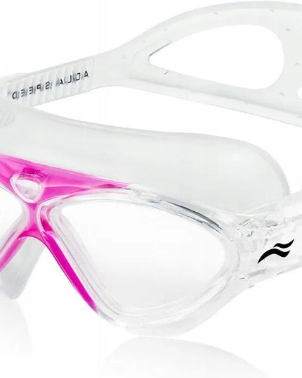 Vaikiški plaukimo akiniai Aqua Speed Zefir, anti-fog, UV apsauga, rožiniai
