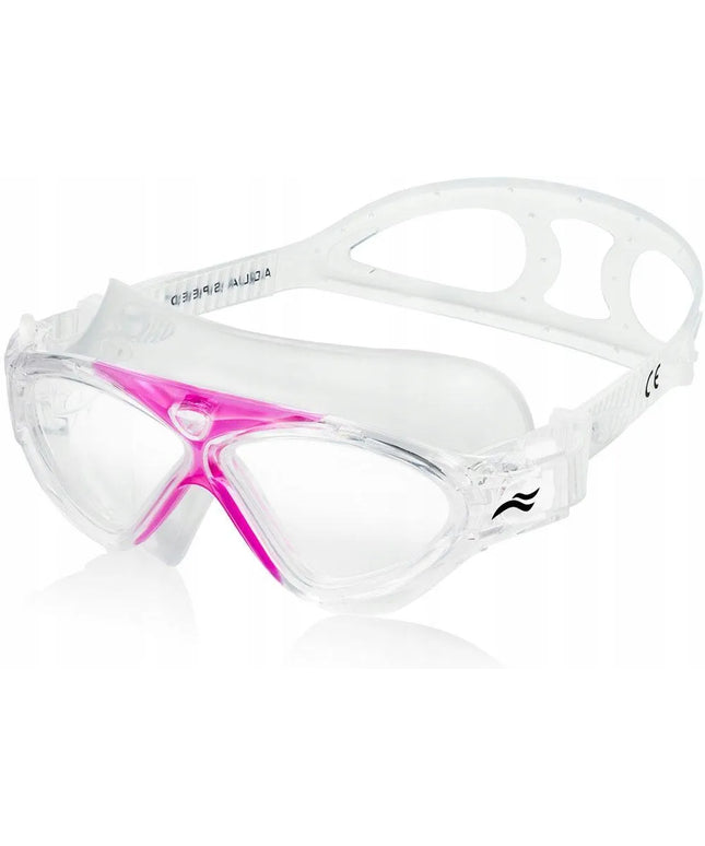 Vaikiški plaukimo akiniai Aqua Speed Zefir, anti-fog, UV apsauga, rožiniai