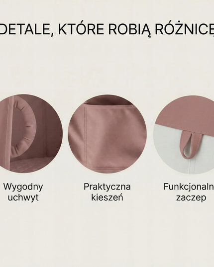 Vaikiškos sūpynės-kokonas „Natilu Velvet“, pakabinamas krėslas, „Misty XXL“