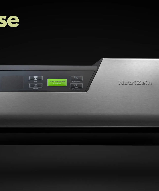 Vakuuminis aparatas NutriZein NZVS8000 VacuSense 140W dviguba siūlė 7in1