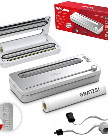 Vakuuminis maisto pakavimo aparatas Waco V104-B, 120W