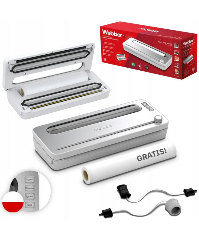 Vakuuminis maisto pakavimo aparatas Waco V104-B, 120W