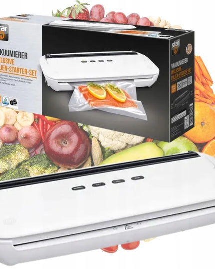 Vakuuminis maisto pakuotojas StarQ + plėvelė ir maišeliai pakavimui