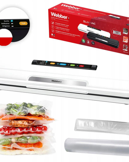 Vakuuminis maisto pakuotuvas Webber V168B, 110W, baltas