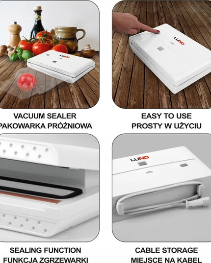 Vakuuminis maisto produktų pakavimo aparatas LUND 140W 67880