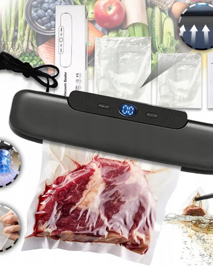 Vakuuminis maisto sandariklis TAVO ZR500, 120W + XXL maišelių rinkinys