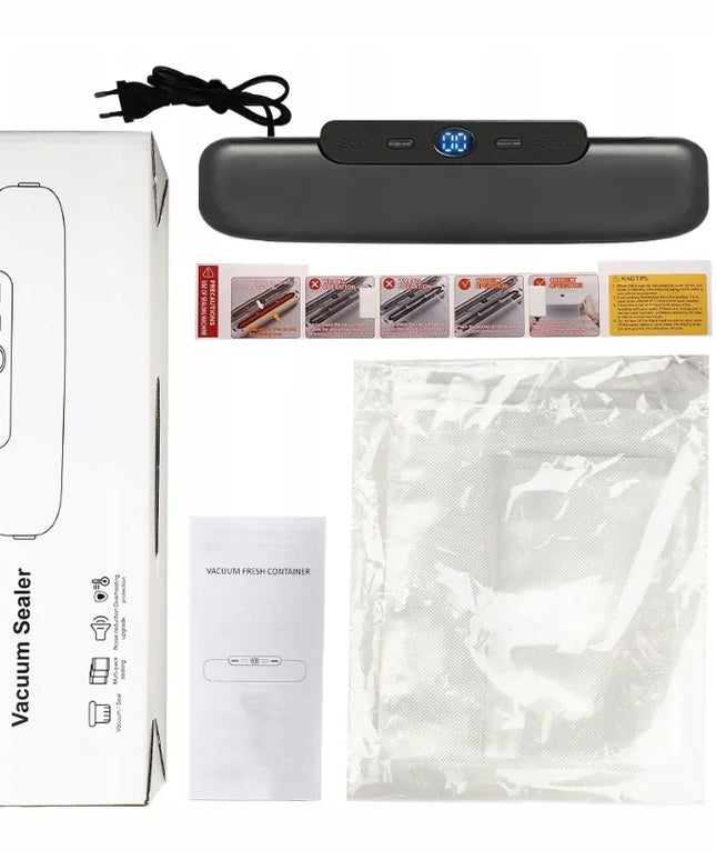 Vakuuminis maisto sandariklis TAVO ZR500, 120W + XXL maišelių rinkinys