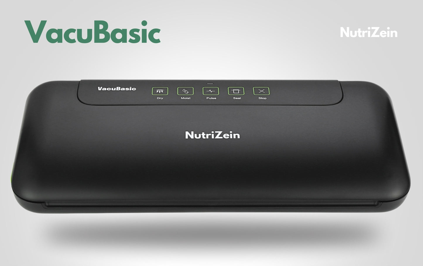 Maisto vakuumavimo aparatas NutriZein NZVS2000 VacuBasic su maišeliais – vakuuminė pakavimo mašina ilgesniam šviežumui