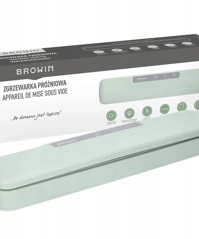Vakuuminių produktų pakavimo aparatas BROWIN 320620 + plėvelė