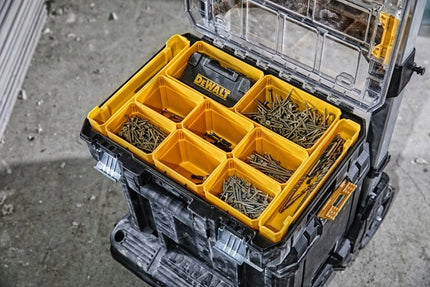 Vandeniui atspari įrankių dėžė 7,8l TStak ORGANIZER DeWALT [DWST82968-1]