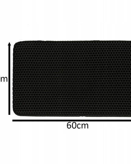 Vandeniui atsparus dviejų sluoksnių kilimėlis po kačių kraiko dėže 40x60cm XXL
