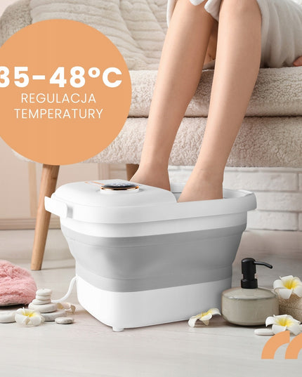 Vandens masažuoklis kojoms MalTec PRO-Hydro500WS su šildymu, burbuline hidromasaža, LED ekranu ir laikmačiu