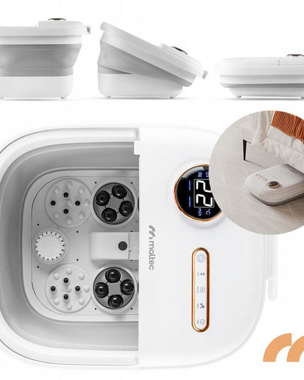 Vandens masažuoklis kojoms MalTec PRO-Hydro500WS su šildymu, burbuline hidromasaža, LED ekranu ir laikmačiu