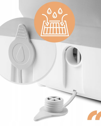 Vandens masažuoklis kojoms MalTec PRO-Hydro500WS su šildymu, burbuline hidromasaža, LED ekranu ir laikmačiu