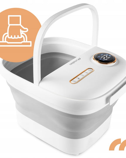 Vandens masažuoklis kojoms MalTec PRO-Hydro500WS su šildymu, burbuline hidromasaža, LED ekranu ir laikmačiu