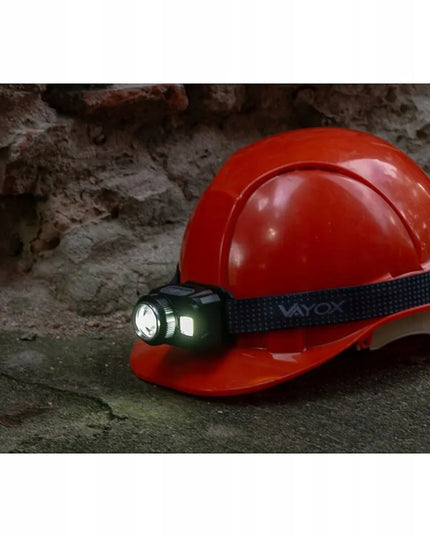 Vayox VA0098 galvos žibintuvėlis su judesio jutikliu