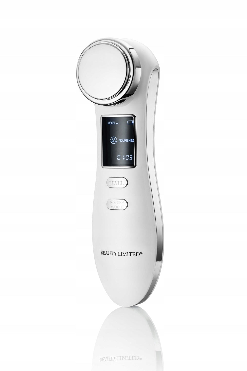 Veido masažuoklis ultragarsinis 3 funkcijų WarmCare Beauty Limited – giluminis valymas, drėkinimas ir maitinimas viename įrenginyje