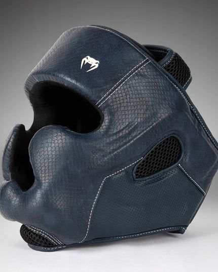 Venum apsauginis bokso šalmas Impact Evo Scales Midnight Blue, universalus