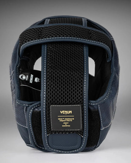 Venum apsauginis bokso šalmas Impact Evo Scales Midnight Blue, universalus