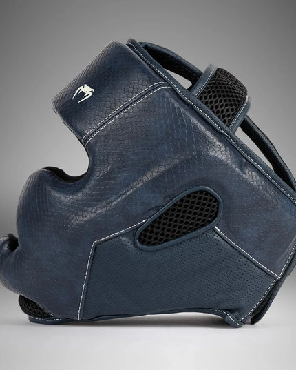 Venum apsauginis bokso šalmas Impact Evo Scales Midnight Blue, universalus