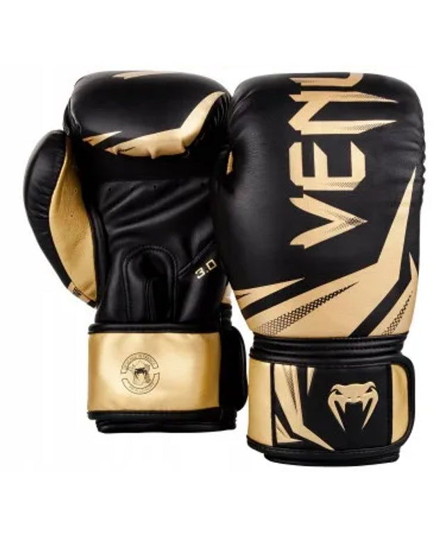 Venum bokso pirštinės Challenger 3.0 Black/Gold 14OZ