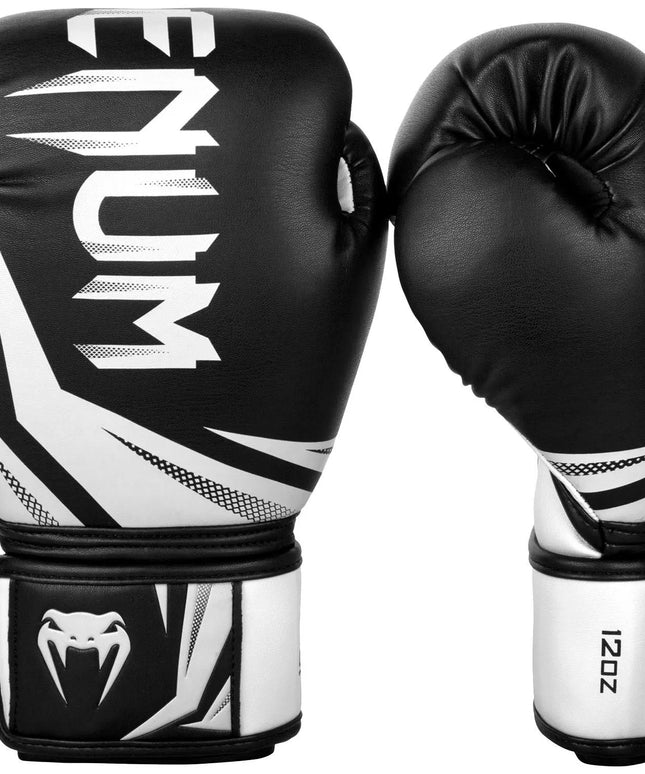 Venum bokso pirštinės Challenger 3.0 Black/White 12OZ