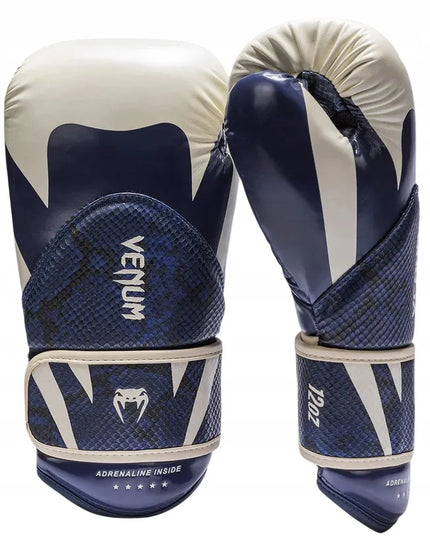 Venum bokso pirštinės Challenger 4.0 Scales Midnight Blue 14OZ