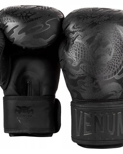 Venum bokso pirštinės Dragons Flight Black 14 oz