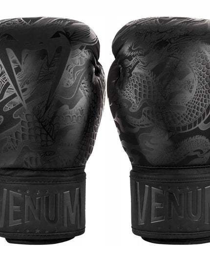 Venum bokso pirštinės Dragons Flight Black 14 oz