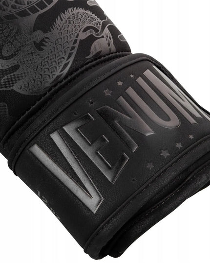 Venum bokso pirštinės Dragons Flight Black 14 oz