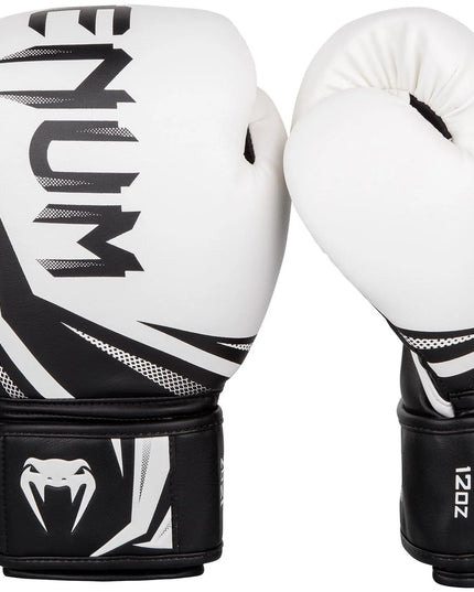 Venum Challenger 3.0 bokso pirštinės, baltos, 12 oz