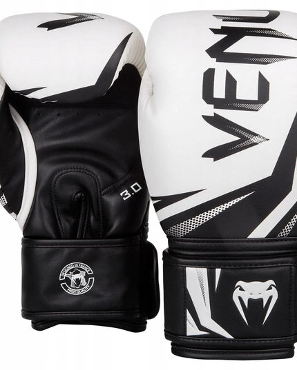 Venum Challenger 3.0 bokso pirštinės, baltos, 12 oz