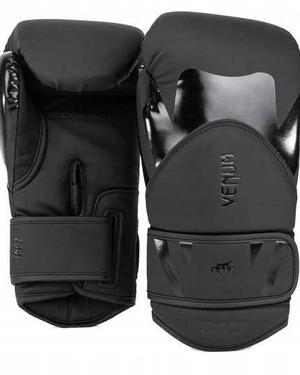 Venum Challenger 4.0 bokso pirštinės, juodos, 14 oz