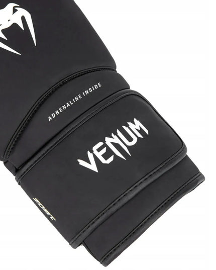 Venum Contender 1.5 bokso pirštinės, juodos, 12 oz