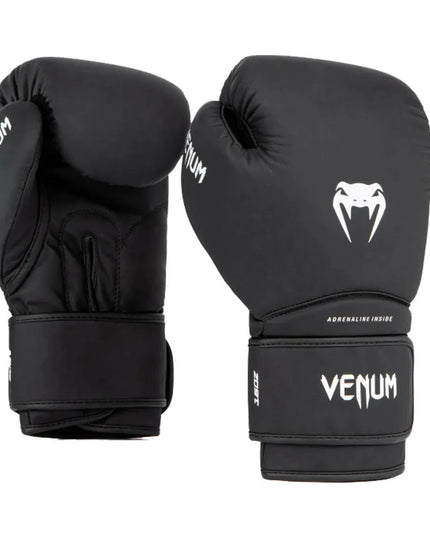 Venum Contender 1.5 bokso pirštinės, juodos, 12 oz