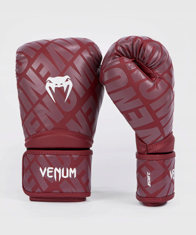 Venum Contender 1.5 XT bokso pirštinės, bordo/baltos, 12OZ