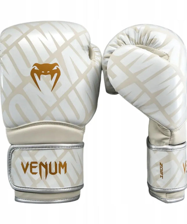 Venum Contender 1.5 XT treniruotės bokso pirštinės, smėlio spalvos, 12 oz