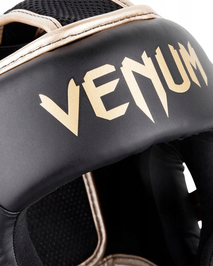 Venum Elite bokso šalmas Black/Gold