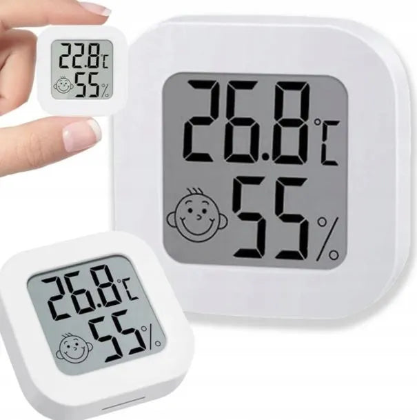 Vergionic patikimas elektroninis termometras su higrometru ir orų stotele