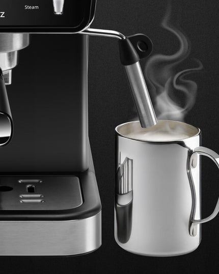 Espresso kavos aparatas Vertenz Puro 40 – 20 barų slėgis, 1350W, Thermoblock, 1.5L, profesionalus kapučinatorius